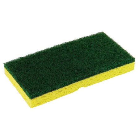 Disco Disco 3.43"x6.25" Medium Duty Scrubber-N-Sponge, PK40 SS652